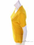 Salewa Puez Sporty Dry Women T-Shirt, Salewa, Yellow, , Female, 0032-11334, 5638043990, 4053866532631, N2-07.jpg