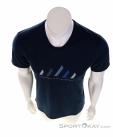 Salewa Pure Stripes Dry Caballeros T-Shirt, Salewa, Azul oscuro, , Hombre, 0032-11336, 5638044043, 4053866533959, N3-03.jpg