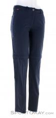 Mammut Runbold Zip Off Damen Outdoorhose kurzgestellt, , Dunkel-Blau, , Damen, 0014-11476, 5638044624, , N1-01.jpg