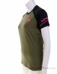 Dynafit Alpine Pro SS Women T-Shirt, , Olive-Dark Green, , Female, 0015-11424, 5638045355, , N1-06.jpg