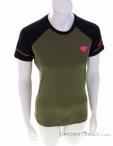 Dynafit Alpine Pro SS Women T-Shirt, , Olive-Dark Green, , Female, 0015-11424, 5638045355, , N2-02.jpg