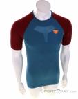Dynafit Ultra S-Tech Mens Functional Shirt, Dynafit, Dark-Red, , Male, 0015-11346, 5638045415, 4053866485685, N2-02.jpg