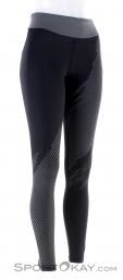 Dynafit Ultra Graphic Long Tights Women Running Pants, , Black, , Female, 0015-11531, 5638045424, , N1-01.jpg