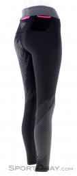 Dynafit Ultra Graphic Long Tights Women Running Pants, , Black, , Female, 0015-11531, 5638045424, , N1-16.jpg