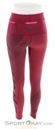 Dynafit Ultra Graphic Long Tights Women Running Pants, , Purple, , Female, 0015-11531, 5638045429, , N2-12.jpg