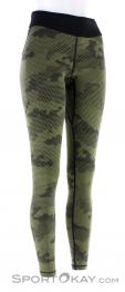 Dynafit Trail Graphic Tights Women Running Pants, Dynafit, Olive-Dark Green, , Female, 0015-11538, 5638045542, 4053866519748, N1-01.jpg