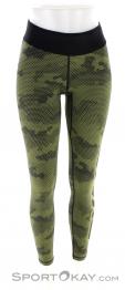Dynafit Trail Graphic Tights Women Running Pants, , Olive-Dark Green, , Female, 0015-11538, 5638045542, , N2-02.jpg