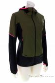 Dynafit Traverse Alpha Hooded Women Outdoor Jacket, , Green, , Female, 0015-11559, 5638046034, , N1-01.jpg