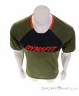 Dynafit Ride SS Caballeros Camiseta para ciclista, , Verde oliva oscuro, , Hombre, 0015-11568, 5638046365, , N3-03.jpg