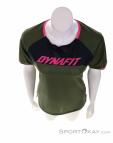 Dynafit Ride Shirt Mujer T-Shirt, , Verde oliva oscuro, , Mujer, 0015-11569, 5638046396, , N3-03.jpg