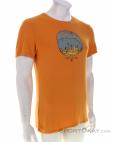 E9 Cave Mens T-Shirt, , Orange, , Male, 0209-10324, 5638047628, , N1-01.jpg