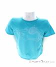 E9 B Awa Kids T-Shirt, , Light-Blue, , Girl, 0209-10336, 5638047810, , N3-13.jpg