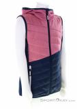 CMP Hybrid Vest Fix Hood Kids Outdoor vest, , Blue, , , 0006-10701, 5638048351, , N1-01.jpg