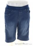 Ocun Mania Jeans Mens Climbing Shorts, , Dark-Blue, , Male, 0290-10254, 5638048382, , N2-02.jpg