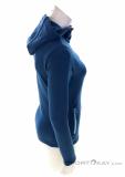 CMP Fix Hood Stretch Performance Women Fleece Jacket, CMP, Blue, , Female, 0006-10707, 5638048601, 8059342965289, N2-17.jpg