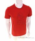 Ortovox 150 Cool MTN Protector TS Hommes T-shirt, Ortovox, Rouge, , Hommes, 0016-11646, 5638048661, 4251877735137, N2-02.jpg