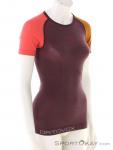 Ortovox 120 Comp Light Women Functional Shirt, Ortovox, Dark-Red, , Female, 0016-11664, 5638049299, 4251877725428, N1-01.jpg