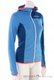 Ortovox Fleece Light Grid Hooded Women Sweater, Ortovox, Blue, , Female, 0016-11669, 5638049347, 4251877763963, N1-01.jpg