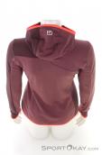 Ortovox Fleece Light Grid Hooded Women Sweater, , Red, , Female, 0016-11669, 5638049363, , N3-13.jpg
