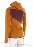 Ortovox Fleece Grid Hoody Women Fleece Jacket, , Orange, , Female, 0016-11676, 5638049524, , N1-11.jpg