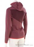 Ortovox Fleece Grid Hoody Women Fleece Jacket, , Dark-Red, , Female, 0016-11676, 5638049529, , N1-11.jpg
