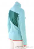 Ortovox Fleece Grid Women Fleece Jacket, , Turquoise, , Female, 0016-11677, 5638049548, , N1-16.jpg