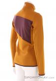 Ortovox Fleece Grid Women Fleece Jacket, , Orange, , Female, 0016-11677, 5638049553, , N1-16.jpg