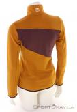 Ortovox Fleece Grid Women Fleece Jacket, , Orange, , Female, 0016-11677, 5638049553, , N2-12.jpg