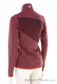 Ortovox Fleece Grid Women Fleece Jacket, , Dark-Red, , Female, 0016-11677, 5638049558, , N1-11.jpg