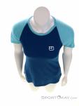 Ortovox 120 Tec Fast Mountain TS Femmes T-shirt, Ortovox, Bleu, , Femmes, 0016-11701, 5638050028, 4251877734581, N3-03.jpg