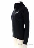 adidas Techrock Wind Hooded Women Fleece Jacket, , Black, , Female, 0002-11753, 5638050135, , N1-06.jpg