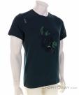 Chillaz Lion Caballeros T-Shirt, Chillaz, Verde oliva oscuro, , Hombre, 0004-10705, 5638050244, 9120127510808, N1-01.jpg