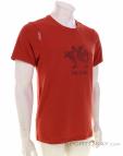 Chillaz Cow Hommes T-shirt, Chillaz, Rouge, , Hommes, 0004-10706, 5638050264, 9120127511089, N1-01.jpg