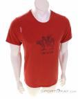 Chillaz Cow Hommes T-shirt, Chillaz, Rouge, , Hommes, 0004-10706, 5638050264, 9120127511089, N2-02.jpg