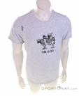 Chillaz Cow Hommes T-shirt, Chillaz, Gris clair, , Hommes, 0004-10706, 5638050268, 9120127511157, N2-02.jpg