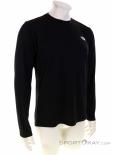 The North Face Reaxion Amp L/S Crew Mens Shirt, The North Face, Black, , Male, 0205-10750, 5638050601, 192363466699, N1-01.jpg