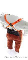 Ortovox 3l Deep Shell Bib Mens Ski Touring Pants, , Orange, , Male, 0016-11712, 5638051743, , N4-14.jpg
