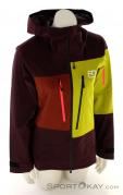 Ortovox 3L Deep Shell Femmes Veste de ski, , Rouge foncé, , Femmes, 0016-11726, 5638051941, , N2-02.jpg