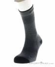 Lenz Merino Outdoor 1 Mid Hiking Socks, Lenz, Dark-Grey, , Male,Female,Unisex, 0051-10077, 5638053088, 9006729903135, N1-06.jpg