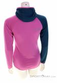 Rock Experience Zebra Hoodie Fleece Women Sweater, Rock Experience, Pink, , Female, 0393-10085, 5638056600, 8057734762638, N2-12.jpg