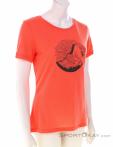 Super Natural Mountain Mandala Tee Femmes T-shirt, Super Natural, Orange, , Femmes, 0208-10192, 5638058124, 7630162650480, N1-01.jpg
