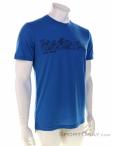 Super Natural Contour Tee Mens T-Shirt, Super Natural, Blue, , Male, 0208-10199, 5638058541, 7630162634879, N1-01.jpg