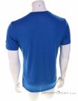 Super Natural Contour Tee Hommes T-shirt, Super Natural, Bleu, , Hommes, 0208-10199, 5638058541, 7630162634879, N2-12.jpg