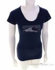 Millet Geo Wool II TS Women T-Shirt, Millet, Dark-Blue, , Female, 0316-10312, 5638058723, 3515720221828, N2-02.jpg