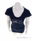 Millet Geo Wool II TS Femmes T-shirt, Millet, Bleu foncé, , Femmes, 0316-10312, 5638058723, 3515720221828, N3-03.jpg