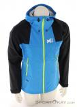 Millet Geo Trek Mens Outdoor Jacket Gore-Tex, , Blue, , Male, 0316-10321, 5638058907, , N2-02.jpg