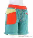 La Sportiva Mantra Women Climbing Shorts, La Sportiva, Turquoise, , Female, 0024-11125, 5638059972, 8020647149827, N1-01.jpg