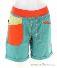 La Sportiva Mantra Women Climbing Shorts, La Sportiva, Turquoise, , Female, 0024-11125, 5638059972, 8020647149827, N2-02.jpg