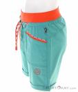 La Sportiva Mantra Women Climbing Shorts, La Sportiva, Turquoise, , Female, 0024-11125, 5638059972, 8020647149827, N2-07.jpg