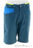 La Sportiva Belay Short Mens Climbing Shorts, , Dark-Blue, , Male, 0024-11150, 5638060528, , N2-02.jpg